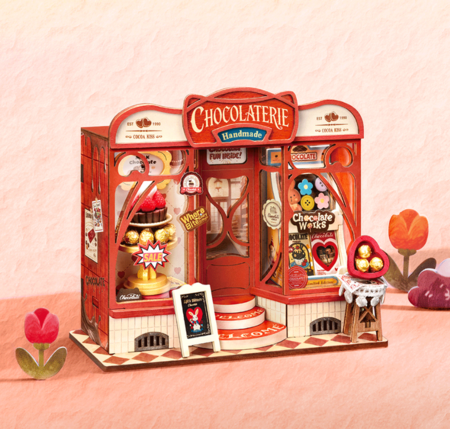 ROLIFE puidust konstruktor Šokolaadipood, DS046 