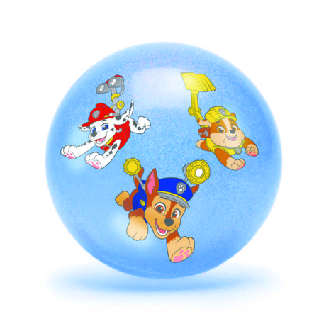 JOHN Paw Patrol läikiv vinüülpall, 150 mm, 53067CN 