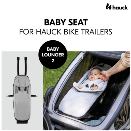 HAUCK kergkäru istmekate BABY LOUNGER 2, Grey, 669907 