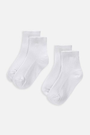 COCCODRILLO sokid BASIC SOCKS, valged, WC4383232BAS-001-026 