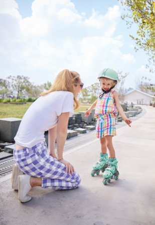 GLOBBER rulluisud Learning Skates 2 in 1, suurus 26–29, mündirohelised, 780-206 