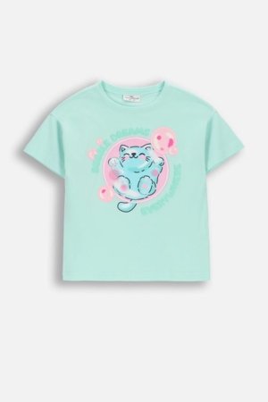 COCCODRILLO lühikeste varrukatega t-särk, rohelised, WC6143204SGK-011-116, 116 cm 