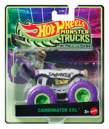HOT WHEELS Monster Trucks pimedas helendavad autod, JFX08 