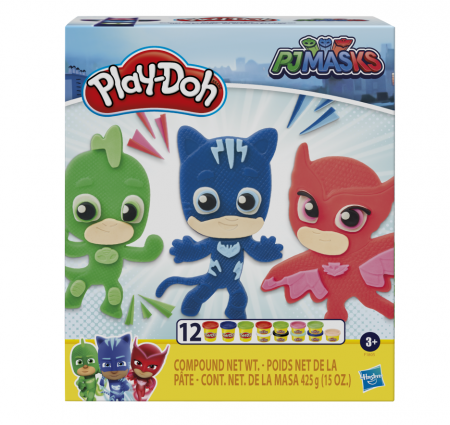 PLAY DOH modelleeriv liitkomplekt PJ maskid, F18055L0 F18055L0