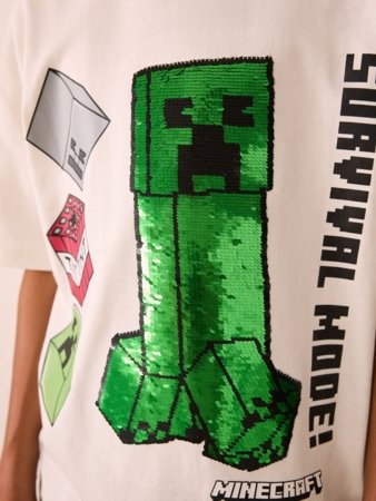 NEXT MINECRAFT lühikeste varrukatega t-särk, G49542, 152 cm 