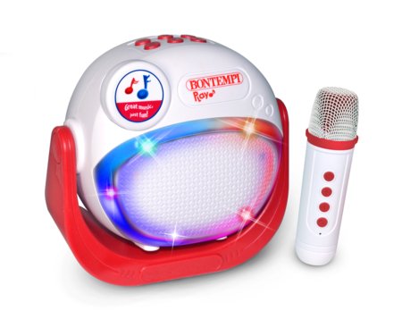 BONTEMPI Ball speaker with wireless microphone, 481010 