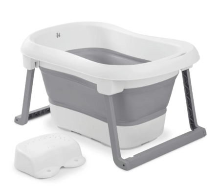 HAUCK kokkupandav vann WASH N FOLD L, White/Stone, 727041 