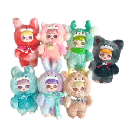 MIYOO 2 pehme nukk vinüülnäoga, 20 cm, assortii, YL0334 