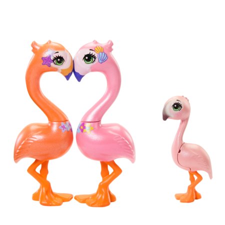 ENCHANTIMALS nukk Flamingo ja pere, HRX85 