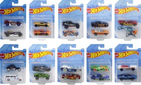 HOT WHEELS Auto 2-pakk assortii, FVN40 