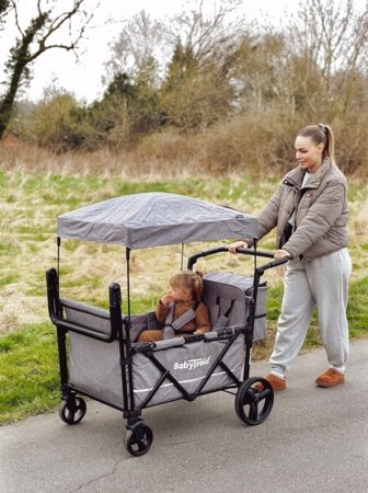 BABYTROLD käru FUN, Grey, 13-04G 