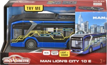 MAJORETTE MAN Lion's linna 10 E Buss, 213743008 