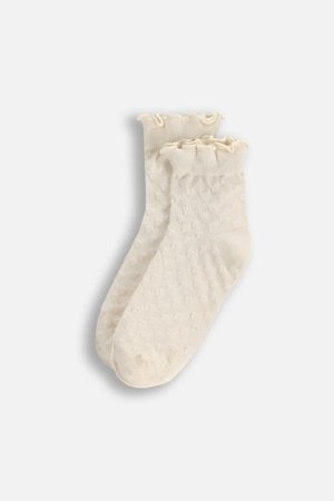 COCCODRILLO sokid SOCKS GIRL, kreemjas, WC5382209SOG-003-036, 36 cm 