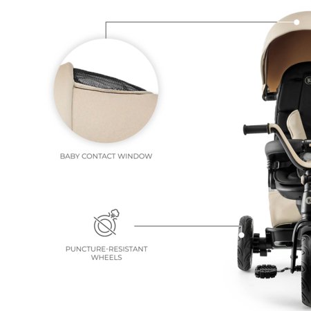 KINDERCRAFT kolmerattaline EASYTWIST, beež, KREASY00BEG0000 