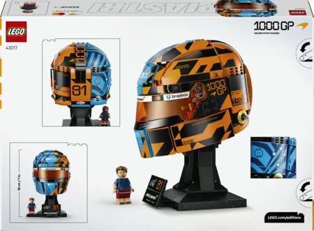 43017 LEGO® Editions McLaren Mastercard F1® Team Oscar Piastri kiiver 