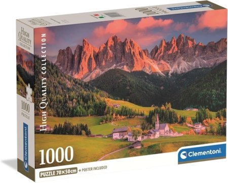 CLEMENTONI pusle Magical Dolomites, 1000 tk., 39953 