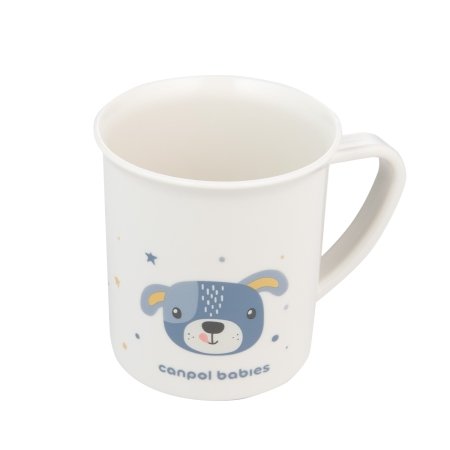 CANPOL BABIES kruus käepidemega CUTE ANIMALS, 170 ml, 4/413_blu2 