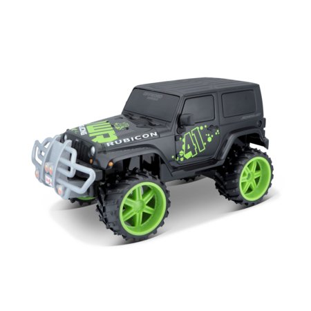 MAISTO TECH 1:16 R/C juhitav mudel Jeep Wrangler, 82704  BK 