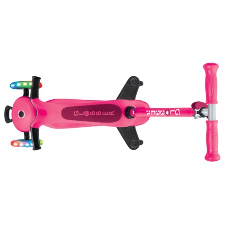 GLOBBER tõukeratas Go Up Sporty Lights 360°, erkroosa, 456-610 S 