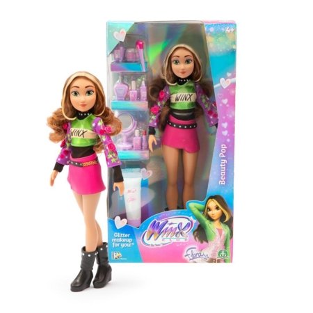 WINX nukk sädelevate meigitarvikutega, assortii., WNX75