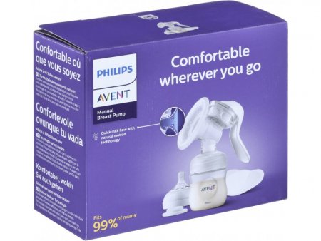 PHILIPS AVENT 83005 manuaalne rinnaga pump koos pudeliga, SCF430/10 