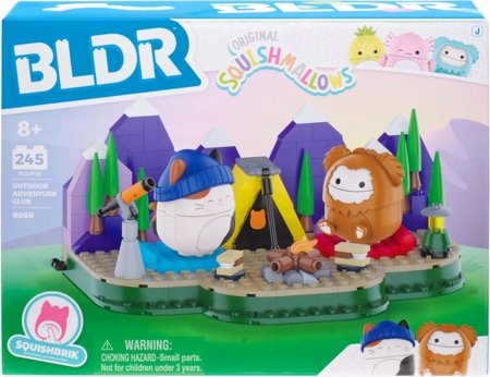 BLDR Squishmallows ehituskomplekt Väliseikluste klubi, CNS0050 