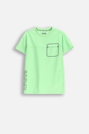 LEMON lühikeste varrukatega t-särk ACTIVE BOY, kollane, WL5143204ACB-030-164, 164 