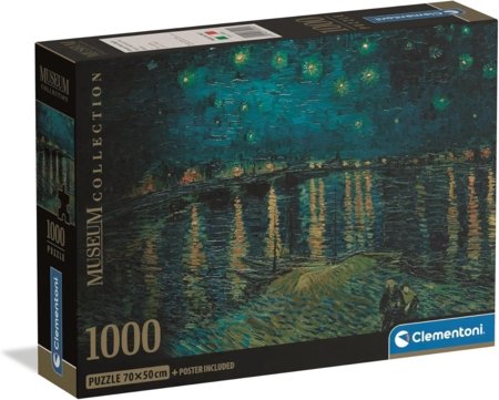 CLEMENTONI pusle Orsay Starry Night, 1000 tk., 37095 