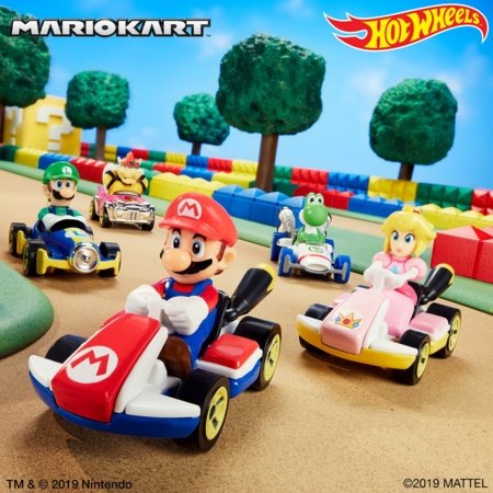 HOT WHEELS Mario Kart teemalised mudelautod, GBG25 GBG25