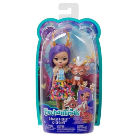 ENCHANTIMALS kangelane Danesa lemmikloomaga, FXM75 