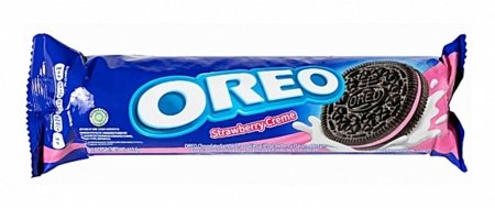 OREO küpsised STRAWBERRY CREME, 119,6 g., MIX0147 