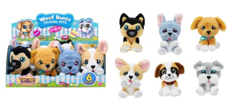 CUTEKINS pehme mänguasi realistlike helidega Paw Pals, assortii, 35055 