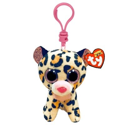 TY Beanie Boos leopardiklamber LIVVIE pruun/roosa, TY35248 TY35248