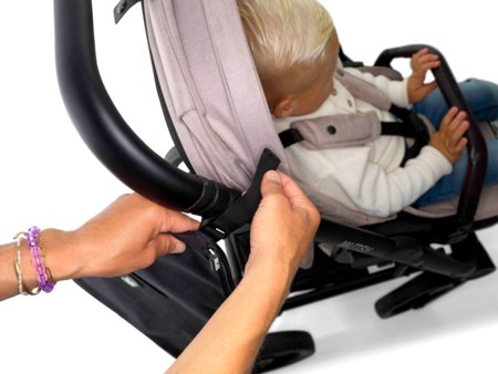 DOOKY jalutuskäru külgkott (kolmnurk), must, 5728256 