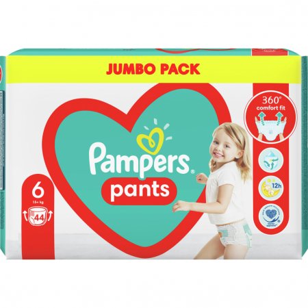 PAMPERS püksmähkmed, suurus 6, 44 tk, 14-19kg, 81748918 81748918