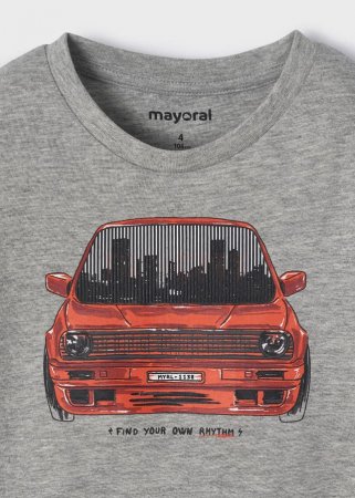MAYORAL pikkade varrukatega t-särk 5C, gray vigor, 104 cm, 4009-41 4009-41 9