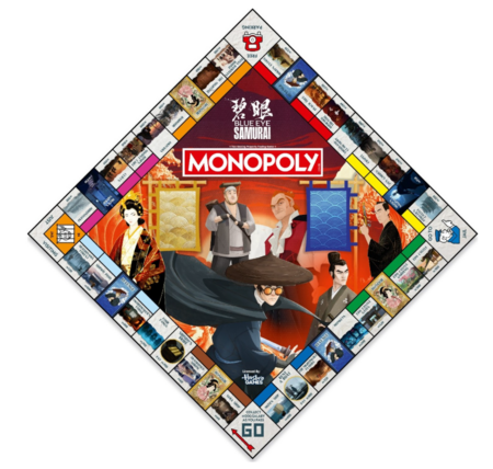 MONOPOLY lauamäng Blue Eye Samurai, EN, WM05303-EN1-6 