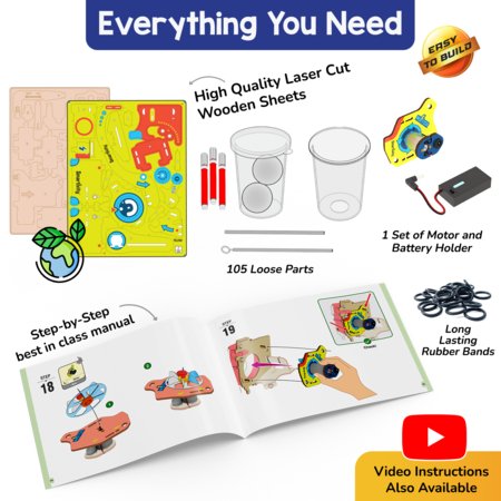 SMARTIVITY konstruktor mäng Motor Gadgets, SMRT1245 