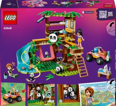 42648 LEGO® Friends Panda varjupaik ja loomade eest hoolitsemine 