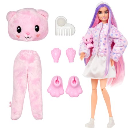 BARBIE Cutie Reveal T-särgiga nukk mõmmi HKR04