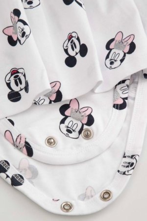 COCCODRILLO lühikeste varrukatega bodi, valge, WC6112801LGD-001-086, 86 suurus 