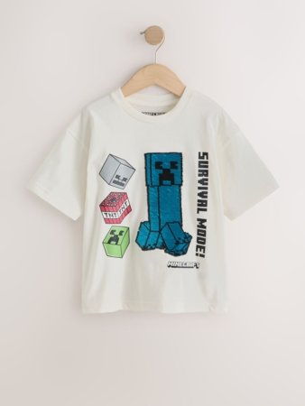 NEXT MINECRAFT lühikeste varrukatega t-särk, G49542, 152 cm 
