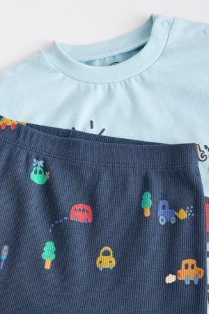 NEXT lühikeste varrukatega t-särk + retuusid, N22634 86-92 