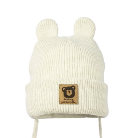 PUPILL müts KUBUŚ, cream, 46-48 cm 