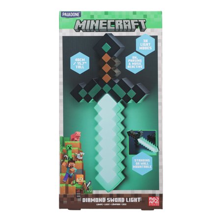 PALADONE MINECRAFT Teemantmõõga lamp, PP12711MCF 