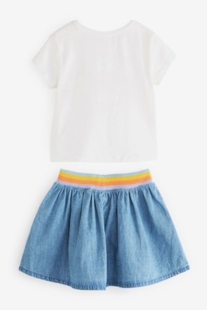 NEXT lühikeste varrukatega t-särk + seelik, C38183 C38183