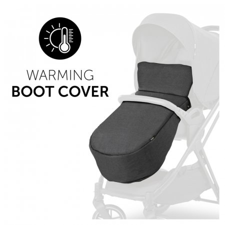 HAUCK jalutuskäru VISION X SET 2in1, Melange Black, 165232 165232