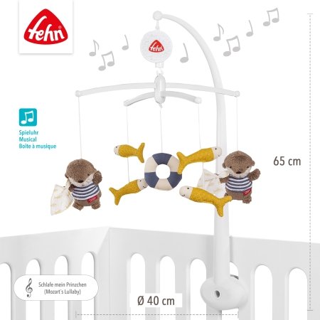 BABYFEHN Otter Theo voodikarussell saarmas, 47059 