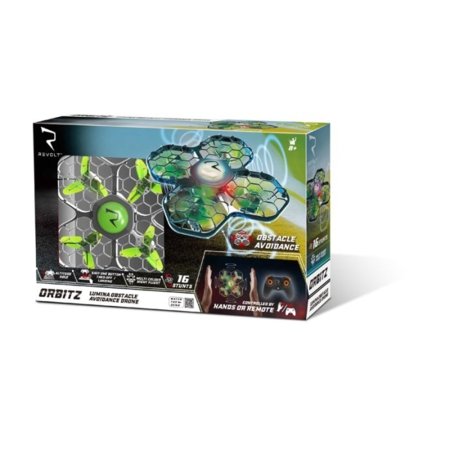 REVOLT R/C kaugjuhitav droon takistuste vältimise funktsiooniga Orbitz Lumina, X26LUM 