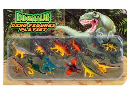 DINOSAUR dinosauruste figuuride komplekt 7-10cm, 400039 